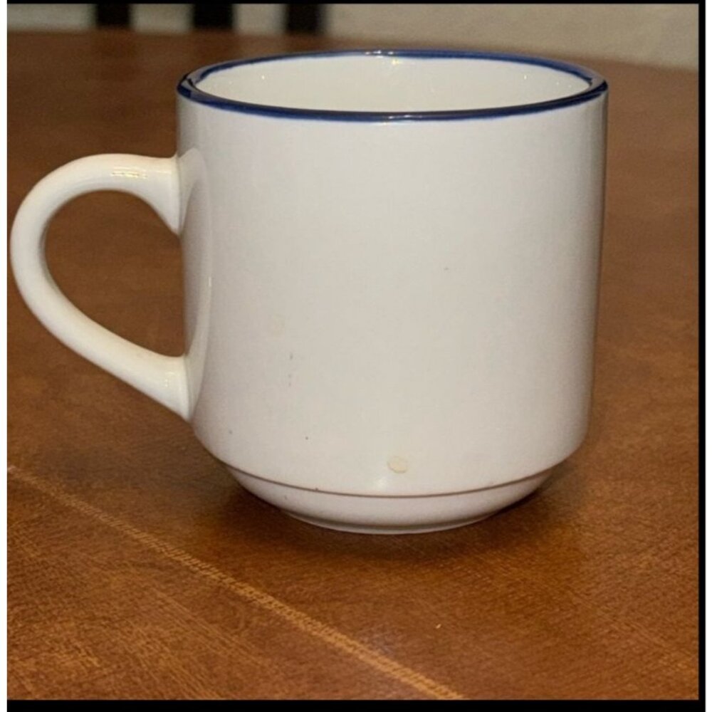 Mainstays 7 Unbranded  Mug Set Of 3 Black & White - Picture 14 of 15